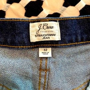 JCrew Straightaway Jeans size 32